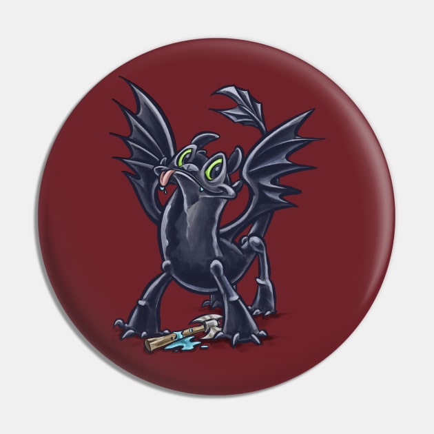 Toothless Pin by majanation