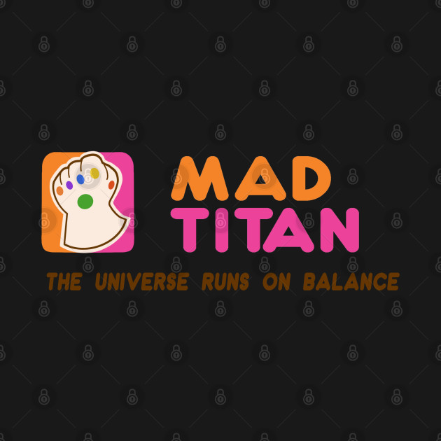 Discover Dunkin’ Titan - Thanos - T-Shirt