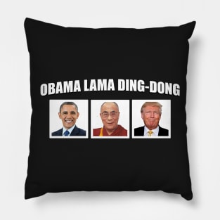 Obama Lama Ding-Dong Pillow