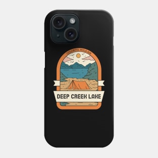 Deep Creek Lake Vintage Travel Phone Case