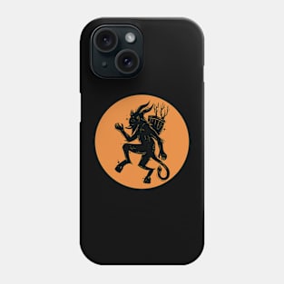 Vintage krampus Phone Case