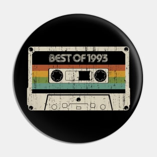 Vintage Best of 1993 26th Birthday Cassette Pin