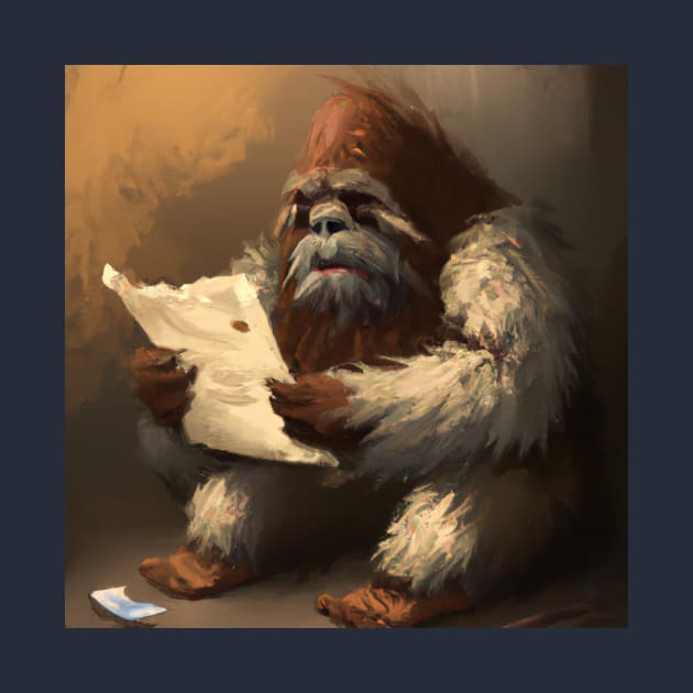 Bigfoot Got His DNA Report and Found Out He's Half Yeti by Star Scrunch