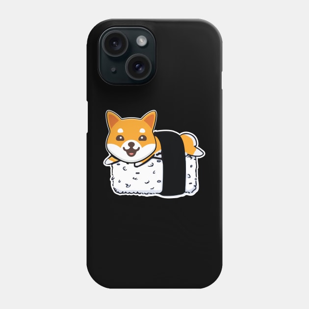 Shiba inu sushi doge doggo meme Phone Case by franzaled