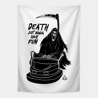 Death just wanna have fun Tapestry