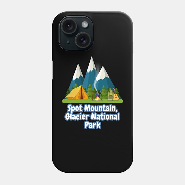 Spot Mountain, Glacier National Park Phone Case by Canada Cities