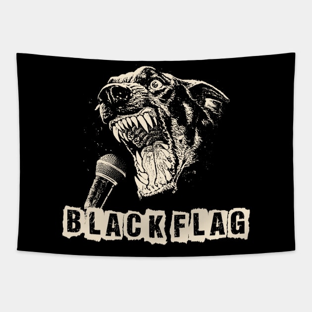 black flah ll scream Tapestry by angga108