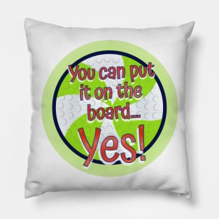 Sox - Put It On the Board - Scoreboard Pinwheel Pillow