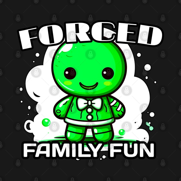 Forced Family Fun Gingerbread Man by MaystarUniverse