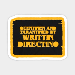 Quentin Tarantino Directino Magnet