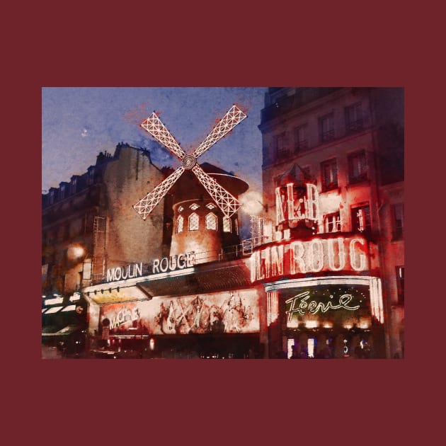 Paris. Moulin Rouge. by AlexMir