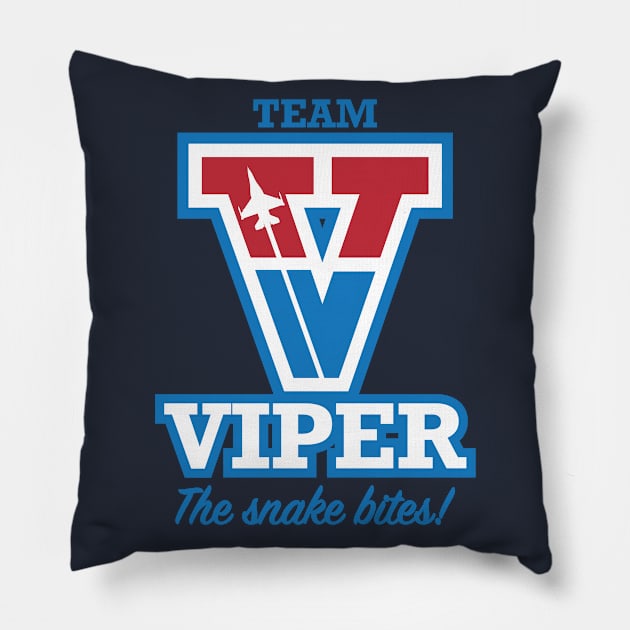 F-16 Viper Patch Pillow by TCP