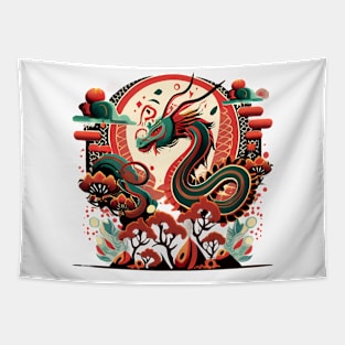 Year of the Dragon Chinese New Year 2024 Tapestry