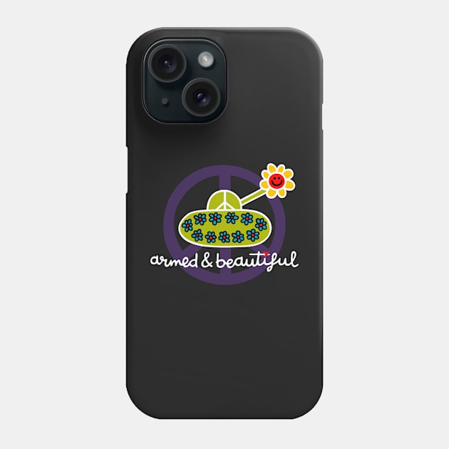 Armed & Beautiful Phone Case by byTxemaSanz