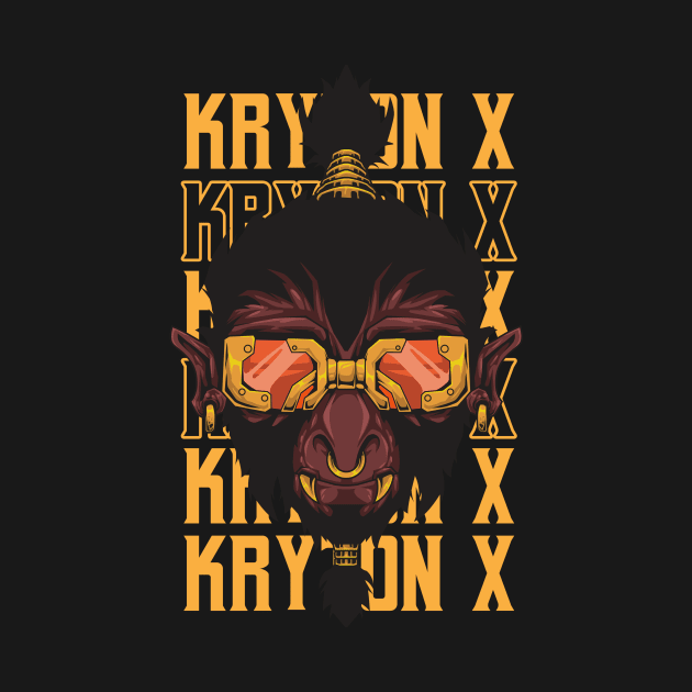 CYBER MONKEY PUNK by KRYTONX