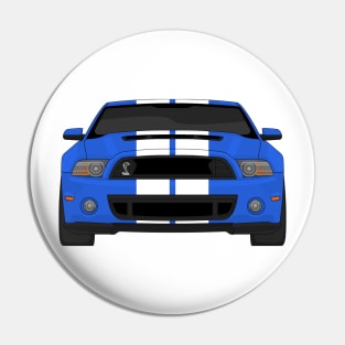 MUSTANG SHELBY GT500 BLUE Pin