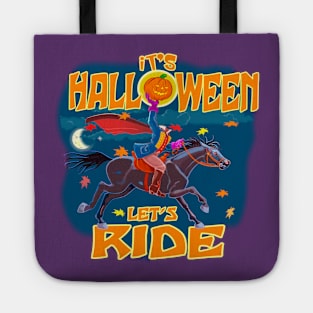 Halloween Sleepy Hollow Headless Horseman Tote