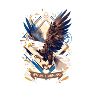 Wit and Learning - Eagle - Fantasy T-Shirt