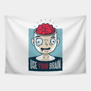 Use your brain Tapestry