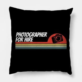 photographer Pillow