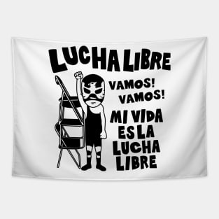 LUCHA LIBRE#32mono Tapestry