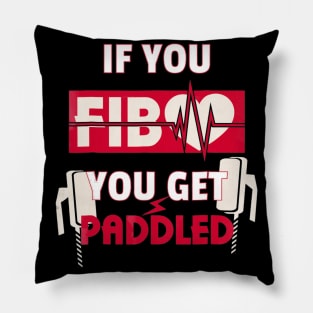 Funny Nurse Cardiac T Shirt ER ICU Doctor Paramedic Fib Pillow