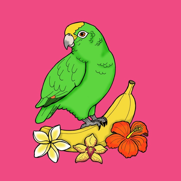 Tropical Parrot-ise by HonuHoney