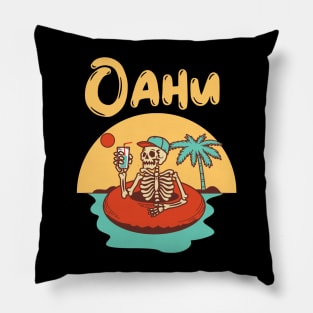 Oahu Hawaii USA Pillow