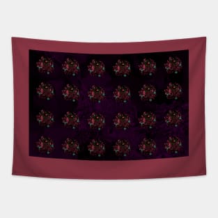 Pattern with Coppery Jewelery Brooches Tapestry