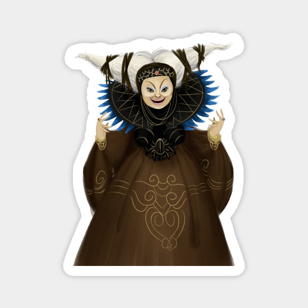 Rita Repulsa Magnet by victor7234