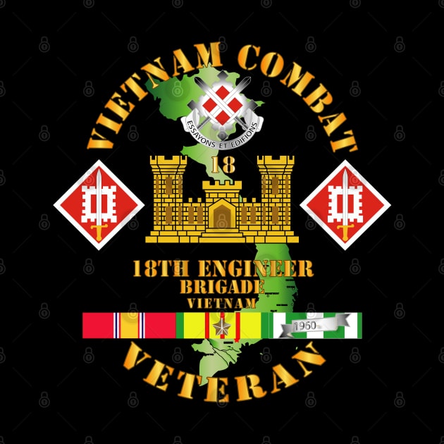 Vietnam Combat Engineer - 18th Engineer Bde w SVC by twix123844
