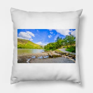 Buttermere Panorama With Driftwood Pillow