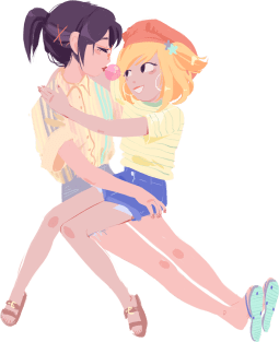 Kiyoko and Yachi Magnet