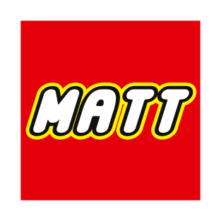 MATT - Personalized LEGO Name T-Shirt