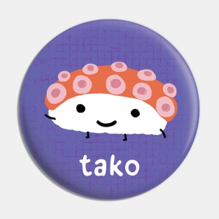 Kawaii Sushi | Tako (Octopus Sushi) Pin