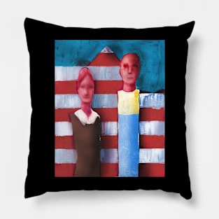 American Totem Pillow