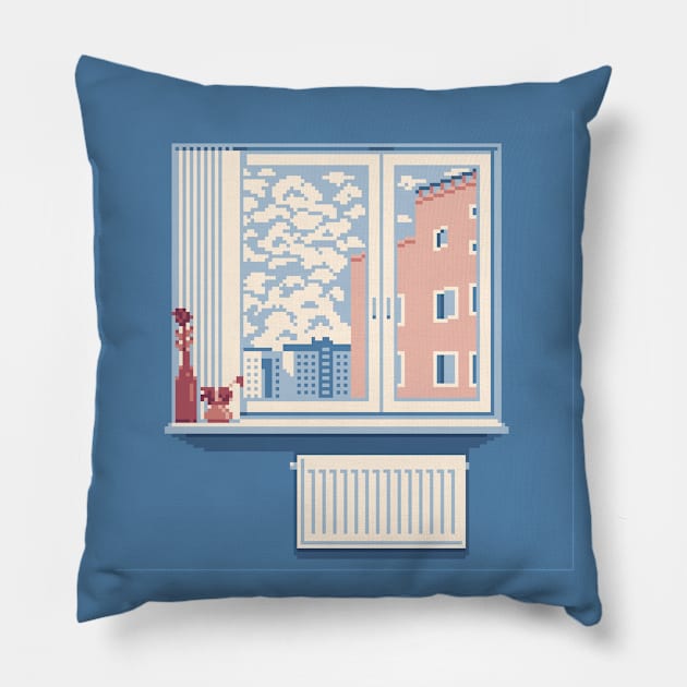 Window Pillow by Maxim V. Sivokon