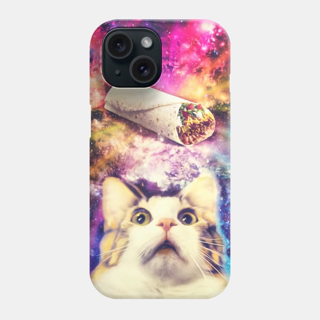 Burrito Cat Phone Case by BigTexFunkadelic