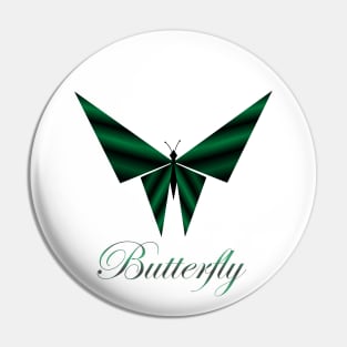 Metallic butterfly Pin