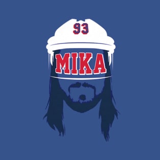 Mika Zibanejad Blank Face T-Shirt