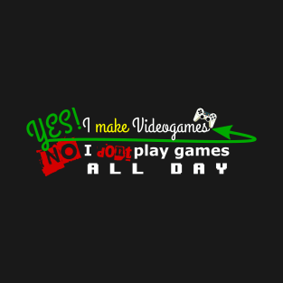 Misconception of Being a Game Dev #1 T-Shirt