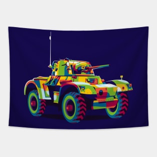 Daimler Armoured Car Mark II Tapestry