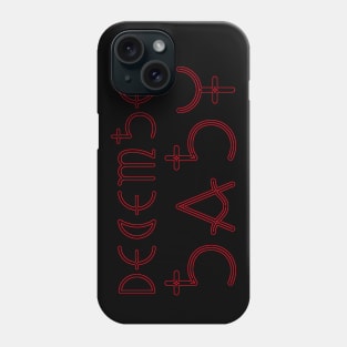 Month of December Phone Case