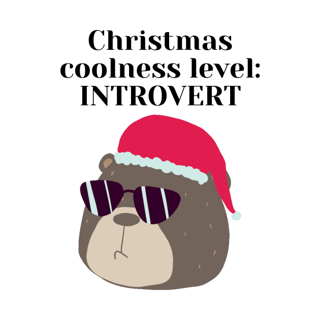 Introvert Christmas Coolness by Infj Merch