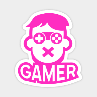 GAMER - 90S PINK FLUO EDITION Magnet