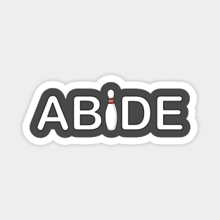 Abide Bowling Magnet