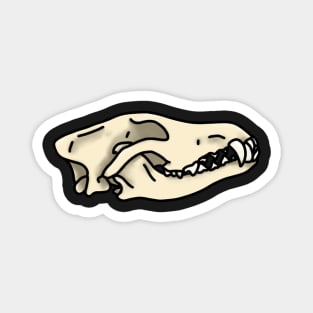 Wolf Skull Magnet