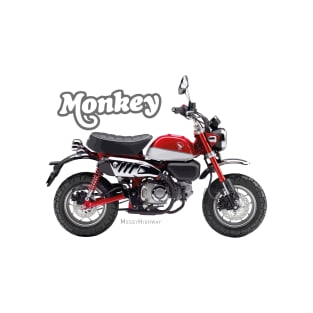 Honda Monkey 125 19 red, s T-Shirt