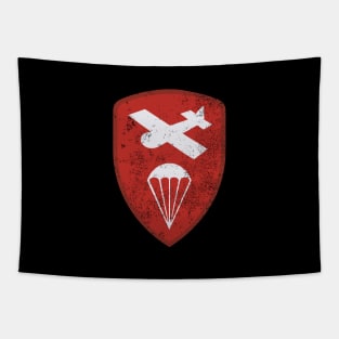 WW2 Airborne Command Patch (distressed) Tapestry