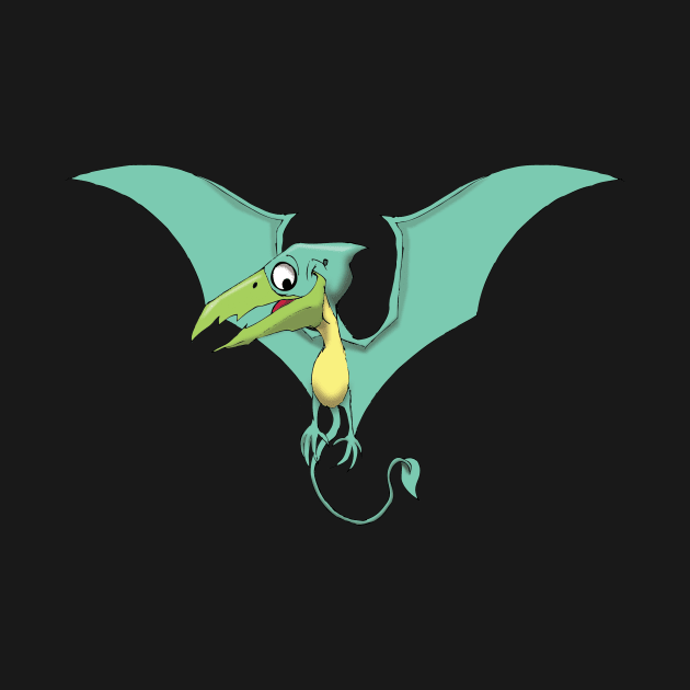 Pterosaur by Wickedcartoons